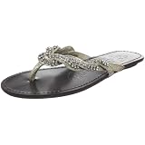 Naughty Monkey Womens Frosted Thong Sandal