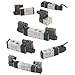 Clippard MME-2PDS-W220, 1/8" NPT Direct Acting 2-Way Solenoid Valve, 220vac leads