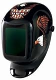 Sellstrom 24400FBW Freedom Titan Nylon Lightweight Welding Helmet with Black Bezel by Sellstrom