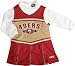 San Francisco 49ers Girls 7-16 Long Sleeve Cheerleader Jumper - Large (14)