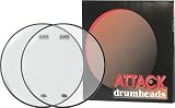 Attack Ocheltree Drumhead Pack, Clear / Clear 13 - B000N6QTQA