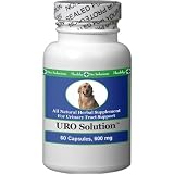 SDISC Healthy Pet Solutions Uro Solution for Dogs, 60 Capsules (500mg)
