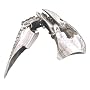 Bird Skull Pewter Finger Armor Spike Ring