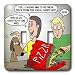 Rich Diesslins Funny Out to Lunch Cartoons - Training the Dog to Fetch Pizza - Light ...