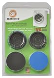 Premium Ocean Blue Silent Feet - Anti-vibration Pads for Washing Machines and Dryers