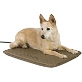 K&H Manufacturing Lectro-Soft Outdoor Heated Bed Medium with FREE Cover