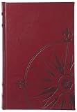 Nautilus Journal Diary, Fully Embossed, Lined Pages, 6x8, Burgundy