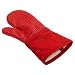 Calphalon Twill Thumb Mitt, Tomato Red