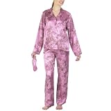 Gilligan & O'Malley® Satin Pajama Set - Pink Floral