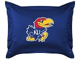 Kansas KU Jayhawks SET OF 2 LR PILLOW SHAMS/COVERS CASES