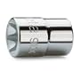 Beta 910FTX E12 3/8" Drive Torx Socket, with Chrome Plated