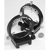 Buy Astro Tech 90mm Ring Set for Vixen Style Dovetail, Black ATVR90 by Astro