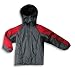 Baby : Sportier - Toddler Boys Winterweight Coat, Charcoal Grey, Wine (Size 2T)