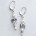 Page of Wands Sterling Silver Earrings