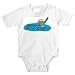 Onesie with man, body, individuals, individual, wildlife, humans, gun, person, water, hunting, human, persons, water-skiing, people, turtle, hunter