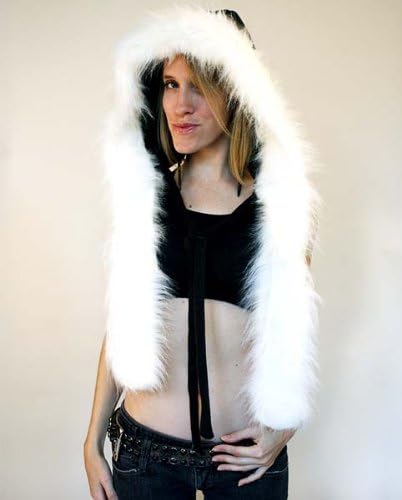 Trixy Xchange White Fur Hood