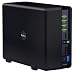 Synology DiskStation 2-Bay (Diskless) Network Attached Storage DS209+II (Black)