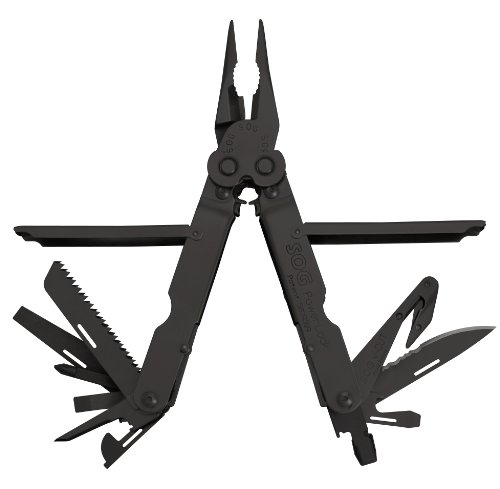SOG Specialty Knives & Tools B63-N  EOD PowerLock with V-Cutter, Black Oxide