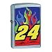 Street chrome finished lightr withlarge #24 and Jeff Gordon signature.ATTRIBUTES&nbsp;Finish/Material:&nbsp;Street Chrome&nbsp;Fuel:&nbsp;Lighter Fluid&nbsp;Graphic:&nbsp;Big #24&nbsp;Special Features:&nbsp;Windproof