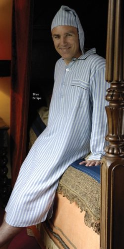 100% Brushed Cotton Traditional Nightshirt