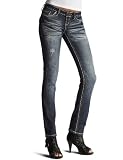 Request  Junior's 5-Pocket Sexy Straight Leg Jean, Click, 30