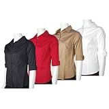 Adi Designs Cotton Fitted 3/4 Sleeve Blouse
