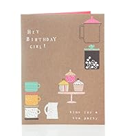 Graphic Cupcake Birthday Card