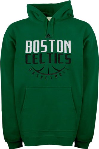 Boston Celtics Green Logo Fleece Hooded Sweatshirt