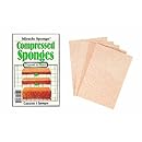 Color Wheel 3-Inch by 4-Inch Miracle Compressed Sponges