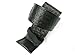 Boston Leather 5486-3 Black Basketweave Deluxe Adjustable Radio Holder