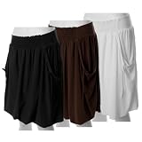 S Max by Adi Balloon Hem Stretch Knit Skirt