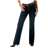 Aura from the Womens at Wrangler Womens Instantly Slimming Jean, Turquoise Denim by Wrangler