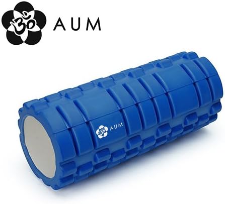 AUM D.I.M.A. Grid AccuPoint Massaging Foam Roller - Blue