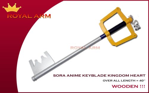 Sora Anime Keyblade / Kingdom Heart - Wooden !!!