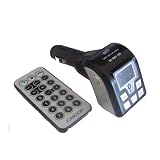 Electronics : TeckNet BTFM-05 2.4G Bluetooth USB MP3 Wireless FM Transmitter, Supports SD/MMC Card With Remote Control - Silver