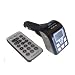 TeckNet BTFM-05 2.4G Bluetooth USB MP3 Wireless FM Transmitter, Supports SD/MMC Card With Remote Control - Silver