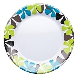 Kitchen Craft Coolmovers Carnival Zest Dinner Plate, Melamine, 25 cm