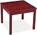 Occasional Tables - HON 80192NN Laminate Occasional Table, Square, 24w x 24d x 20h, Mahogany