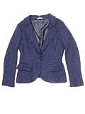 Nina Ricci Womens Polka Dot Boucle 2 Button Jacket