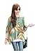 iNewbetter Womens Floral Batwing Sleeve Beach Loose Blouse Tunic Tops