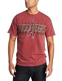NFL Men's Tampa Bay Buccaneers Vintage Roster II Short Sleeve Pigment Dye Tee (Pigment Brick, Medium)