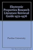 Electronic properties research literature retrieval guide