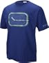 Vancouver Canucks -Blue- Vintage Logo Soda Rubber Shirt