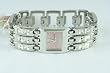 Fossil Ladies Big Rectangle Glitz Watch Model ES1864