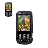 New Fashionable Perfect Fit Hard Protector Skin Cover Cell Phone Case with belt clip for Palm PIXI Sprint/verizon - Black