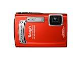 Olympus TG-320 Digital Compact Camera - Red (14MP, 3.6x Wide Optical Zoom) 2.7 inch LCD