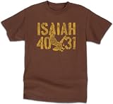 Christian T-Shirt Isaiah 40:31 W/ Eagle