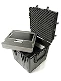 Pelican 0370 cube Case w/Foam (Black)