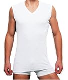 グンゼ THE GUNZE NEXTRA-COTTON Vネックスリーブレスシャツ ホワイト LL CK8018