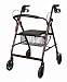 ^Basic Rollator - Burgundy